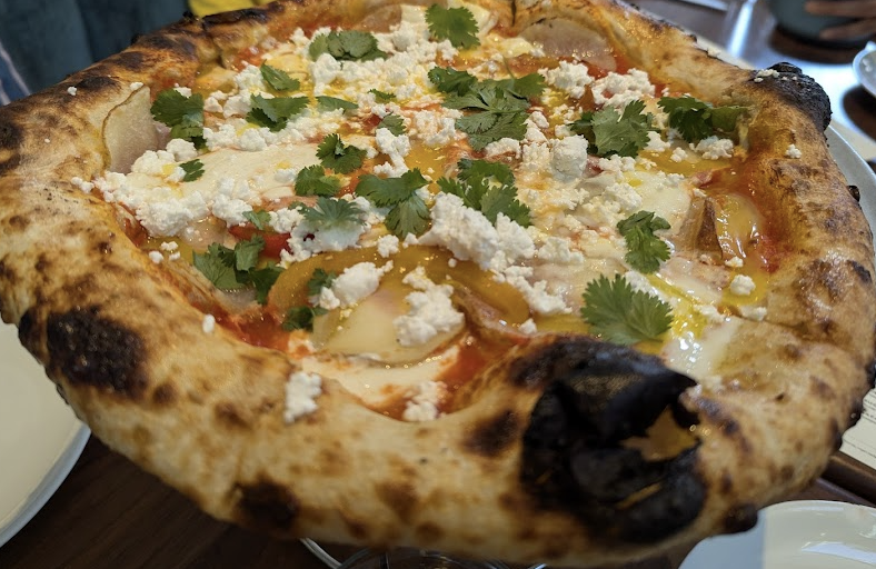 Wilder signature dishes Sansom Street ‘Saesar’Sweet and Spicy PizzaBraised Duck Grilled Cheese
